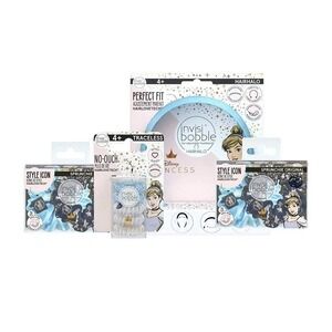 Disney Princess 10pc Girls Hair Accessory‎ Bundle Set Belle Cinderella Ariel